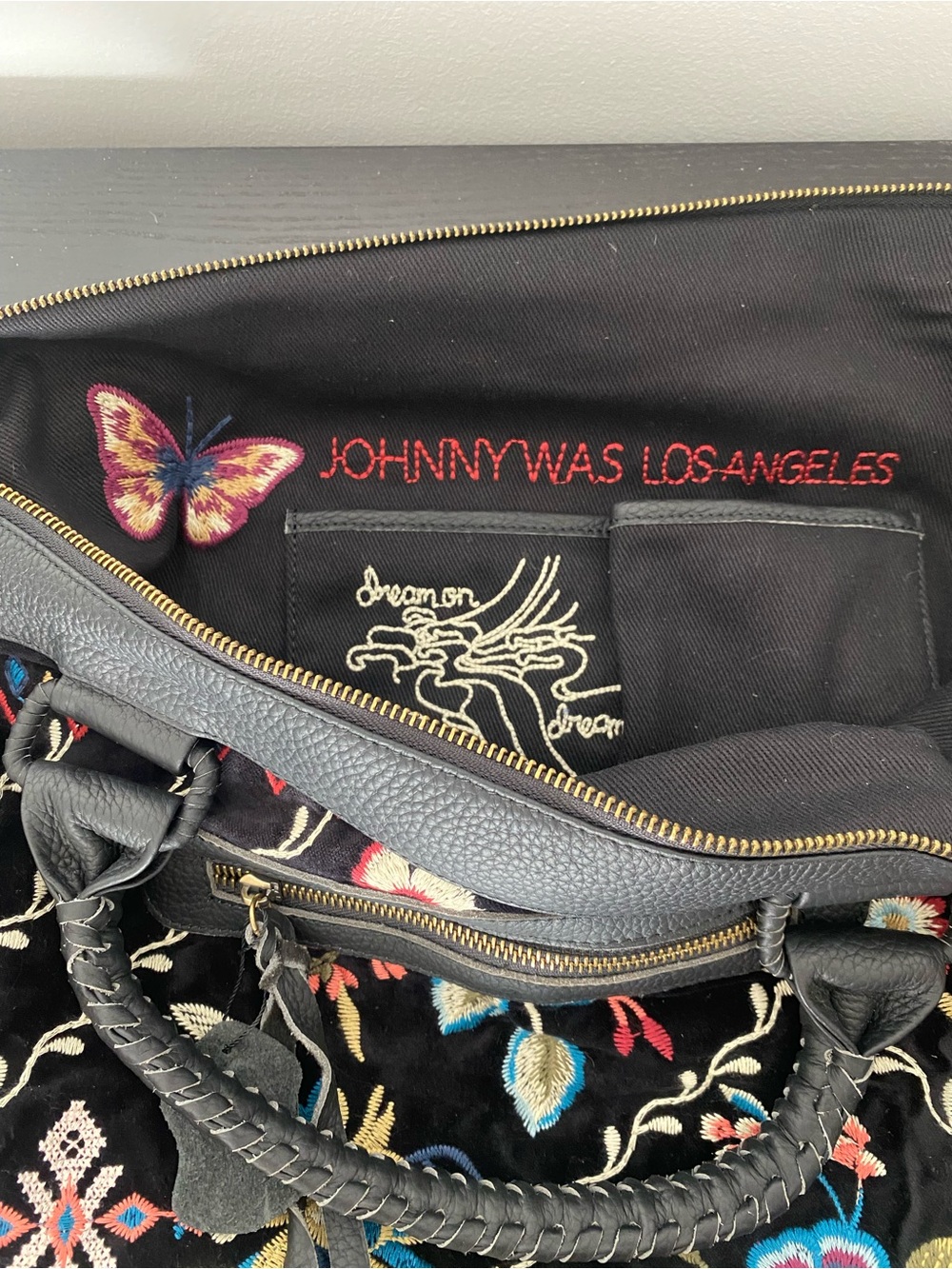 Johnny Was Dreamer Overnight Tote - Picture 10 of 11